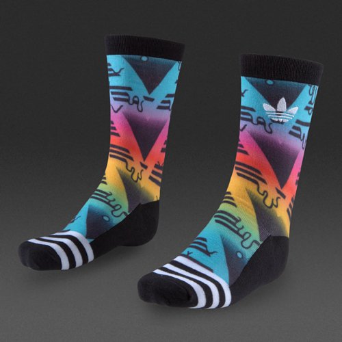 Adidas Originals Pr Socks Soccer Black / Multicolor / White for Men